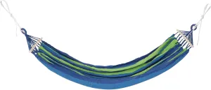 150kg Load Capacity Anti-Rollover Camping Hammock Braided Straps Compact for Travel Park Garden Beach