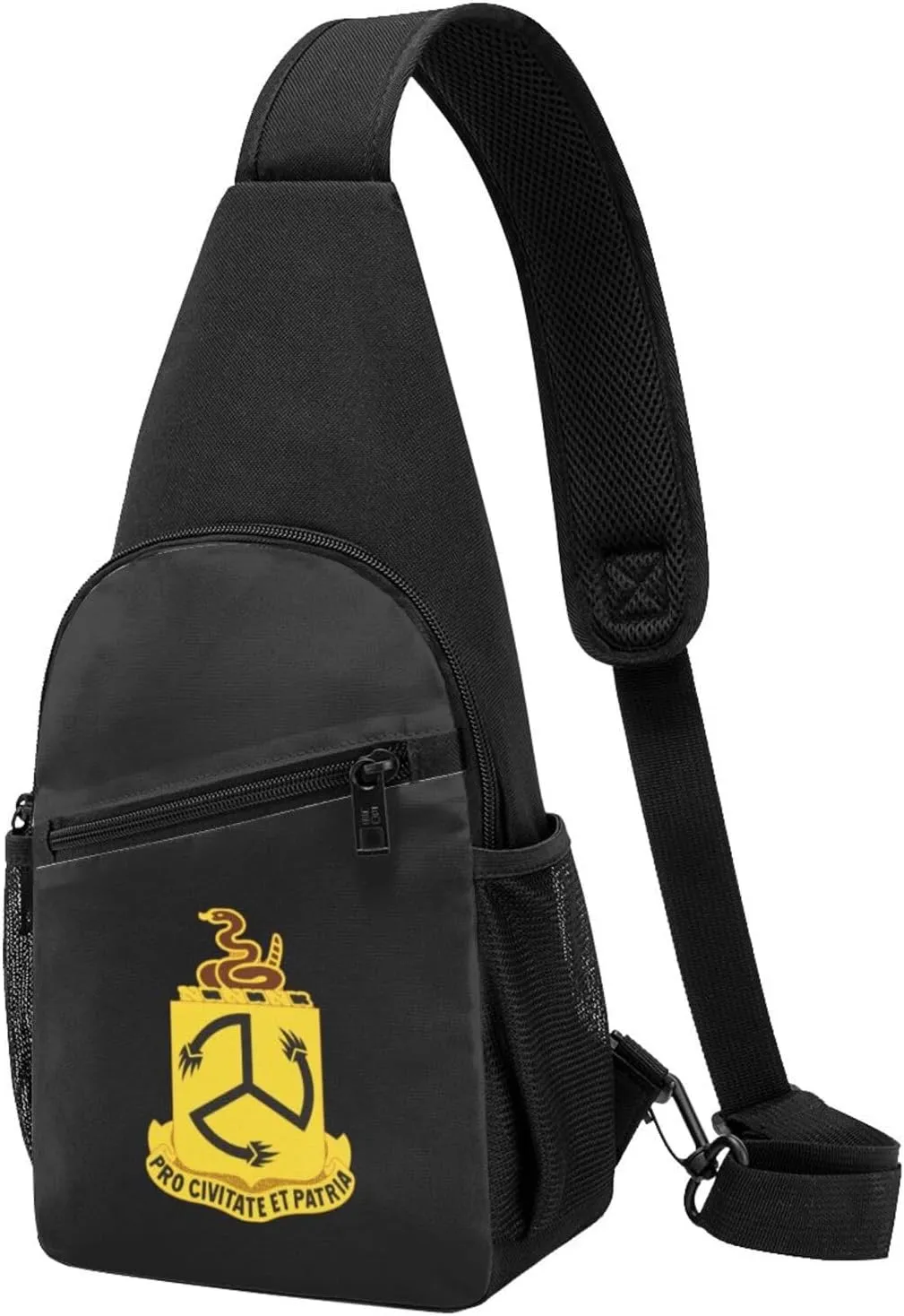 200th Infantry Regiment Unisex Chest Bag Lightweight Crossbody Shoulder Bag Travel Pocket