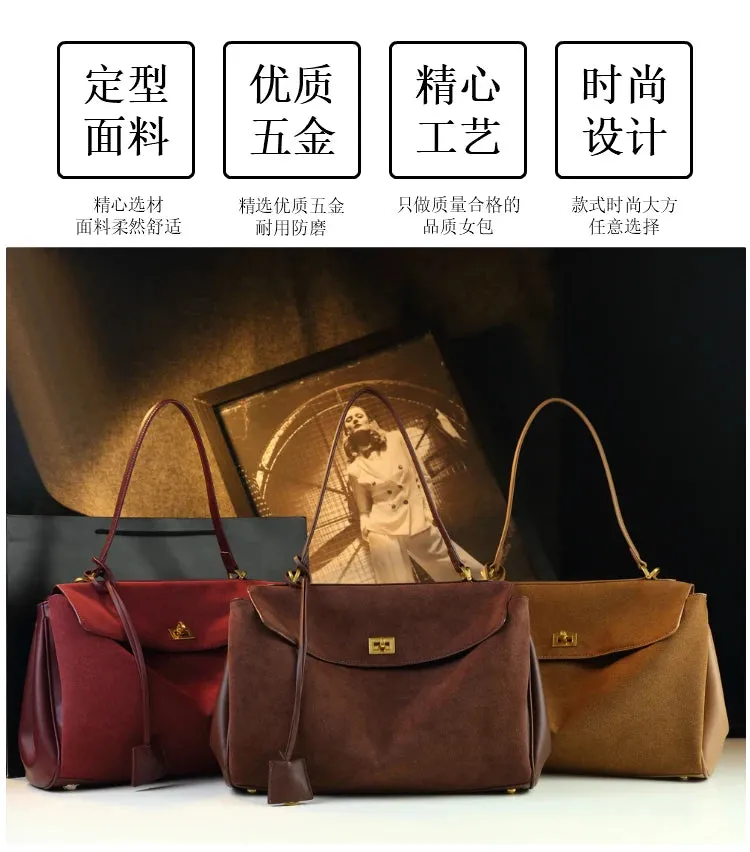 2025 Retro Crocodile Pattern Leather Handbags