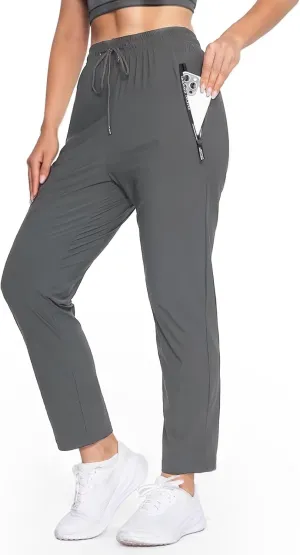 2025 Upgrade Stretch Active Pants for Women Over 50, Women's Hiking Cargo Travel Pants Women