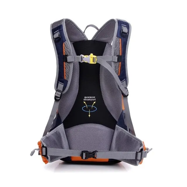 25L waterproof nylon mountaineering backpack camping backpack
