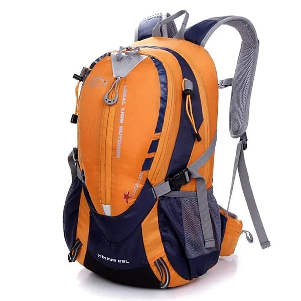 25L waterproof nylon mountaineering backpack camping backpack