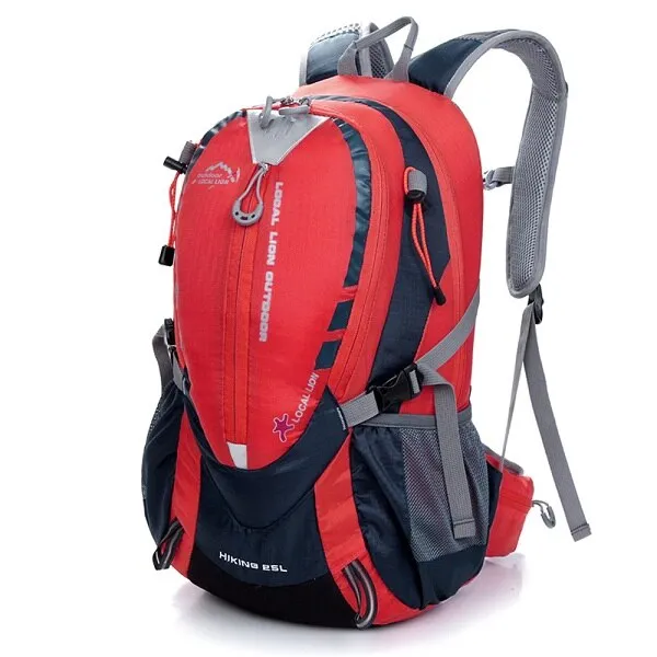 25L waterproof nylon mountaineering backpack camping backpack