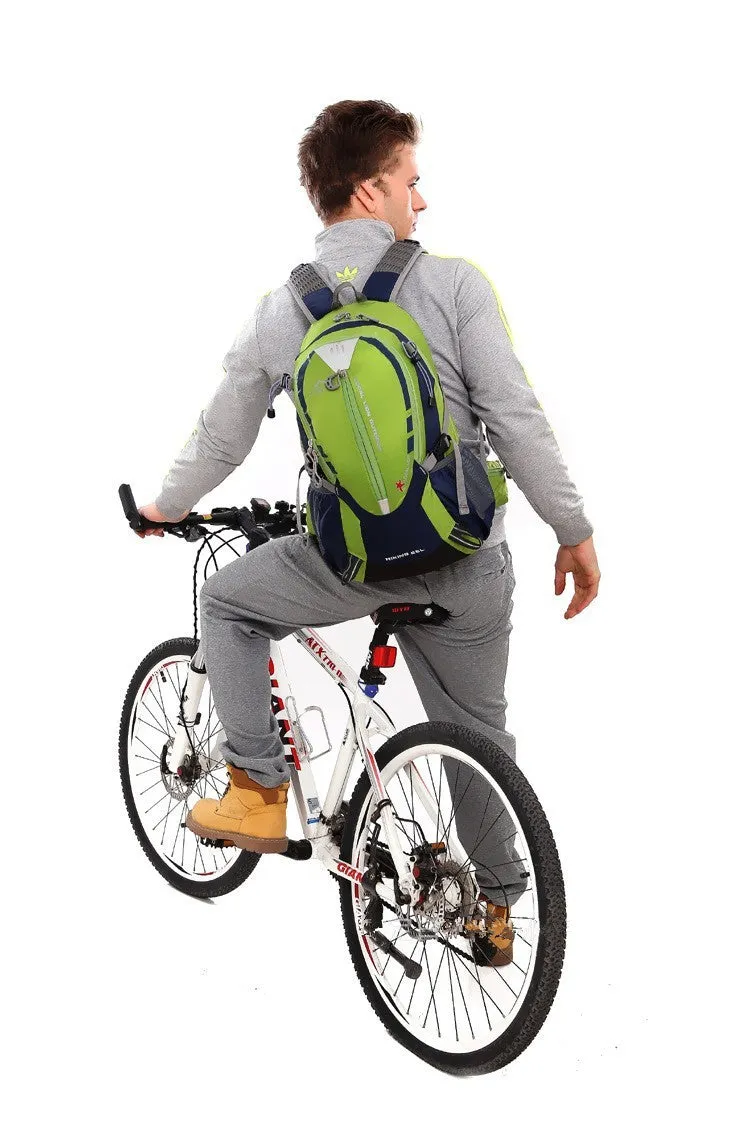 25L waterproof nylon mountaineering backpack camping backpack