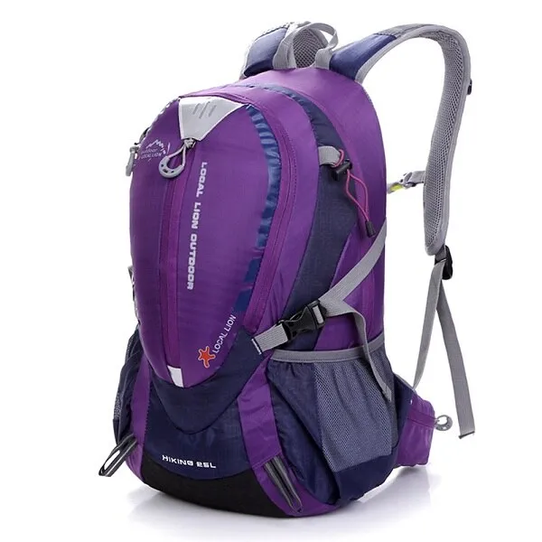 25L waterproof nylon mountaineering backpack camping backpack
