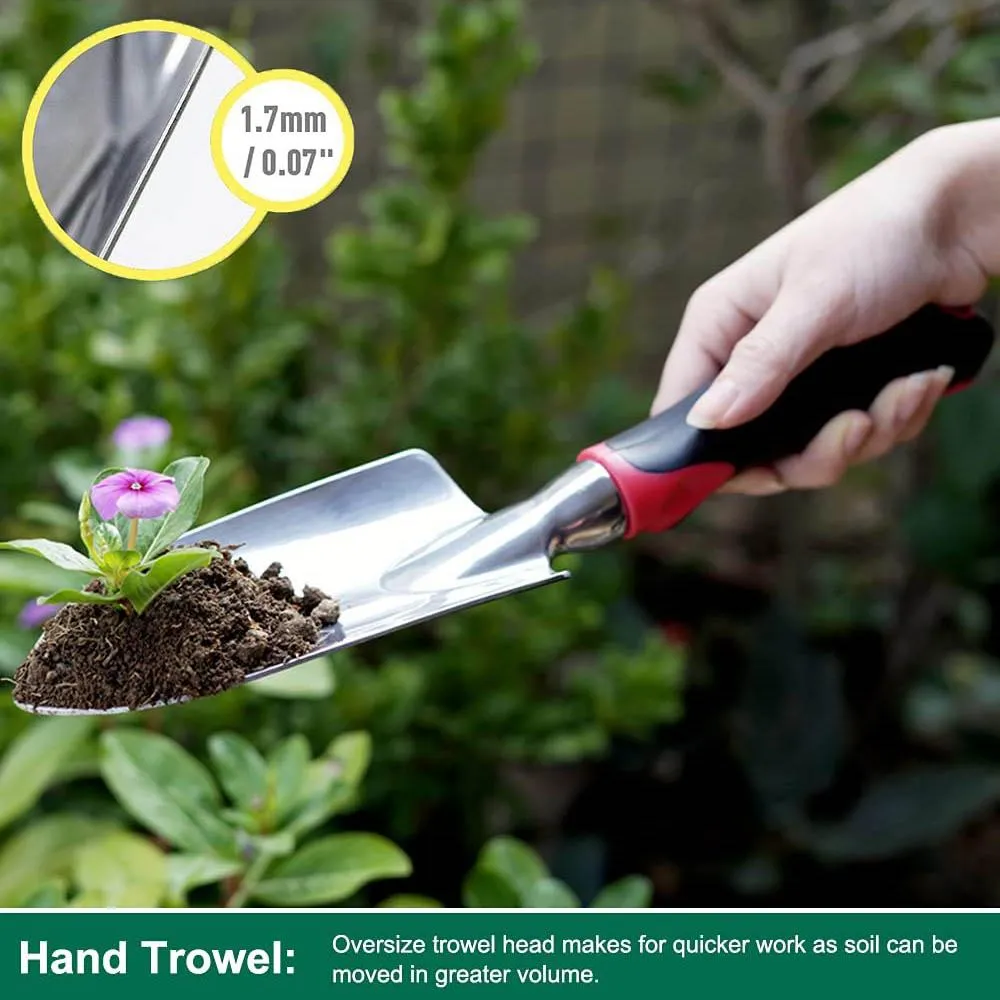 3-Piece Set: Cast-Aluminum Heavy Duty Gardening Kit