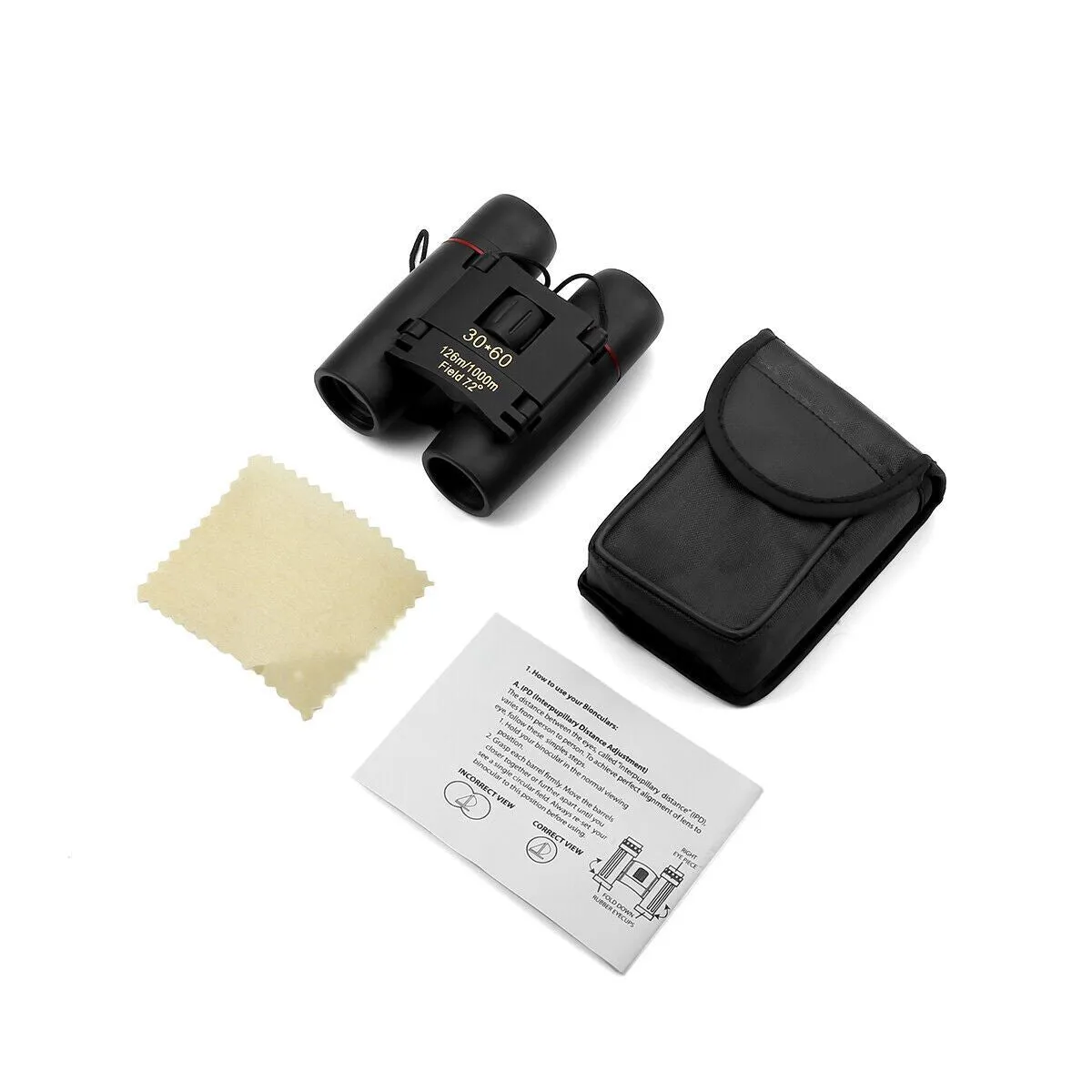 30x60 Portable Outdoor Binoculars