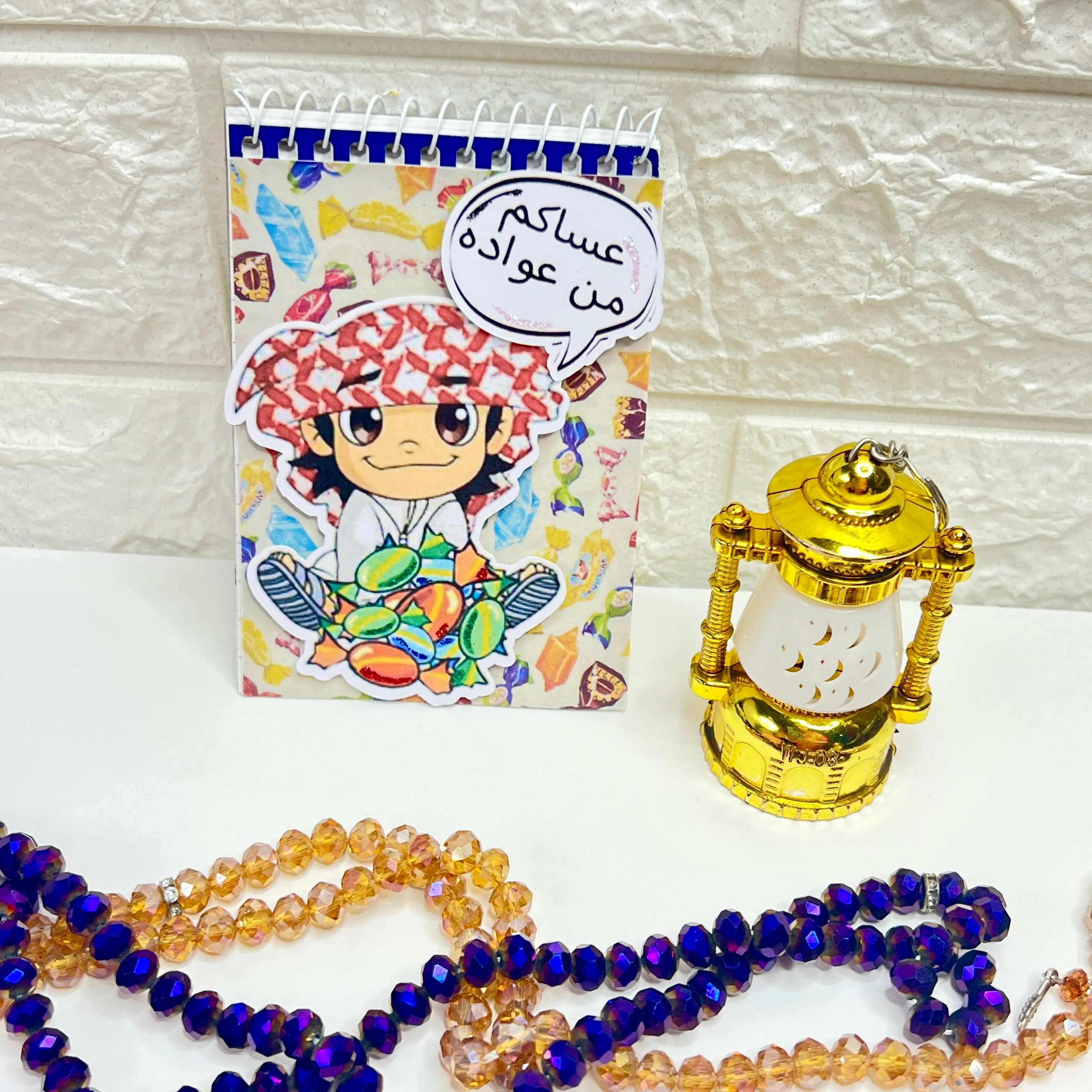 3D Cute Character Mini Notebook