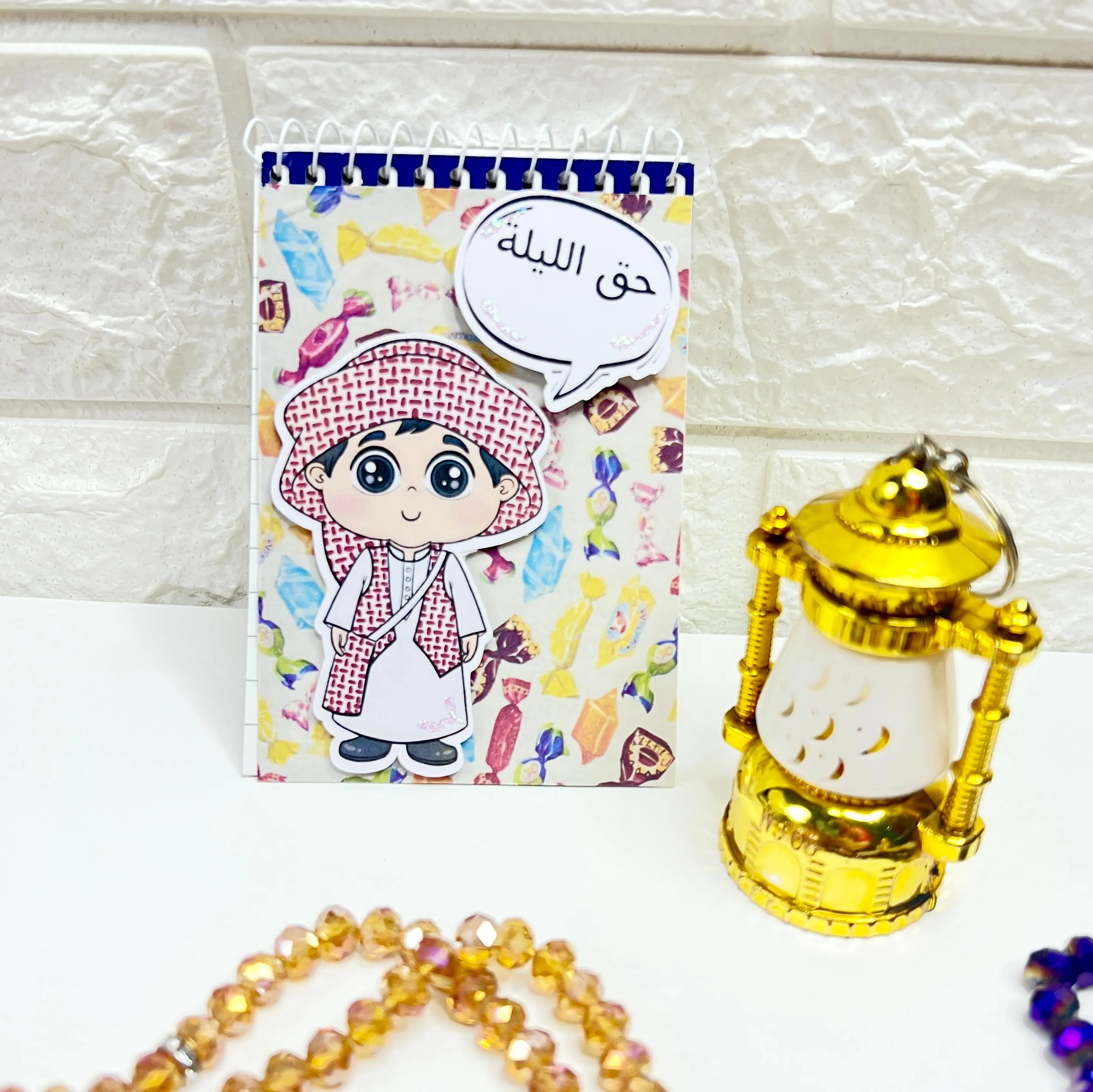 3D Cute Character Mini Notebook