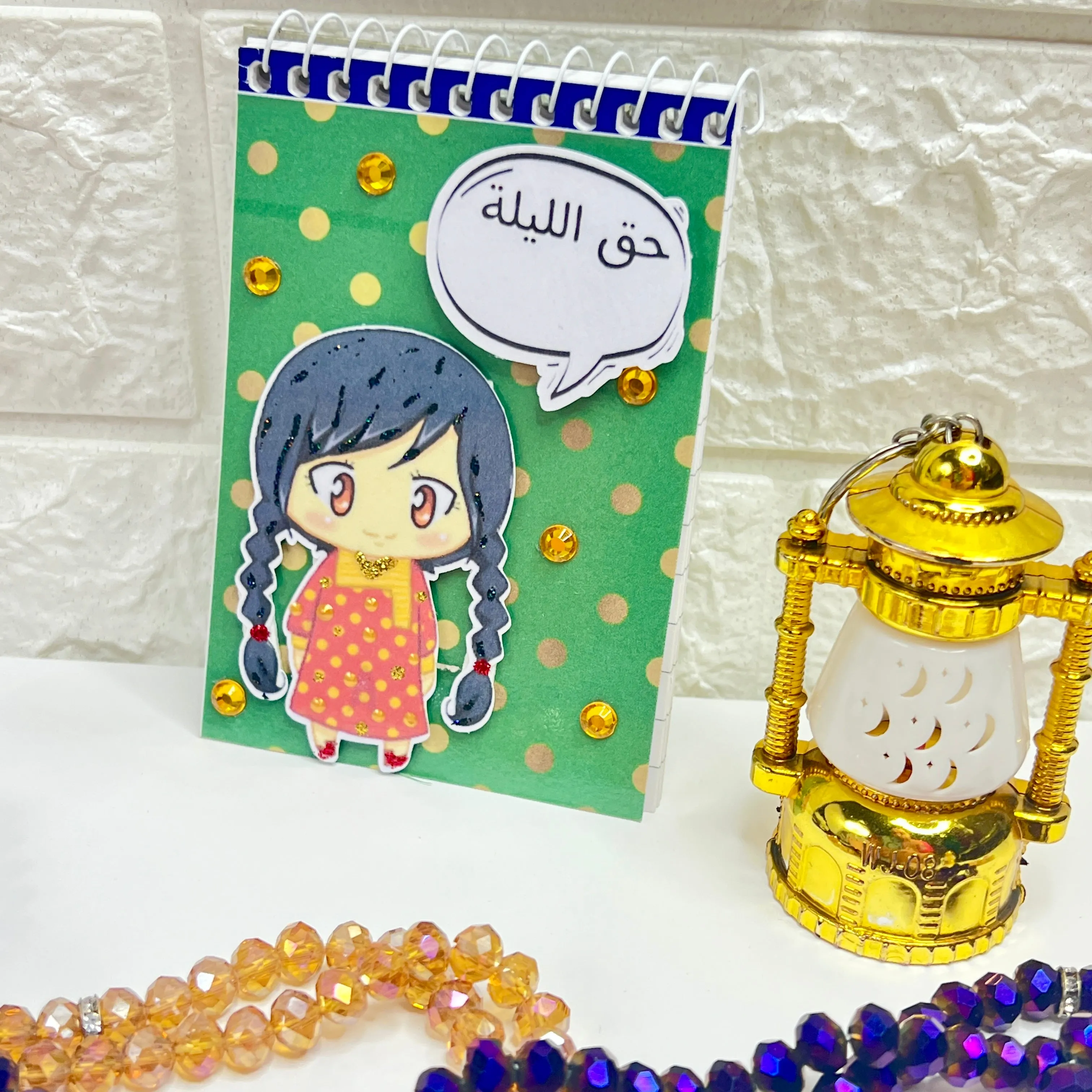 3D Cute Character Mini Notebook
