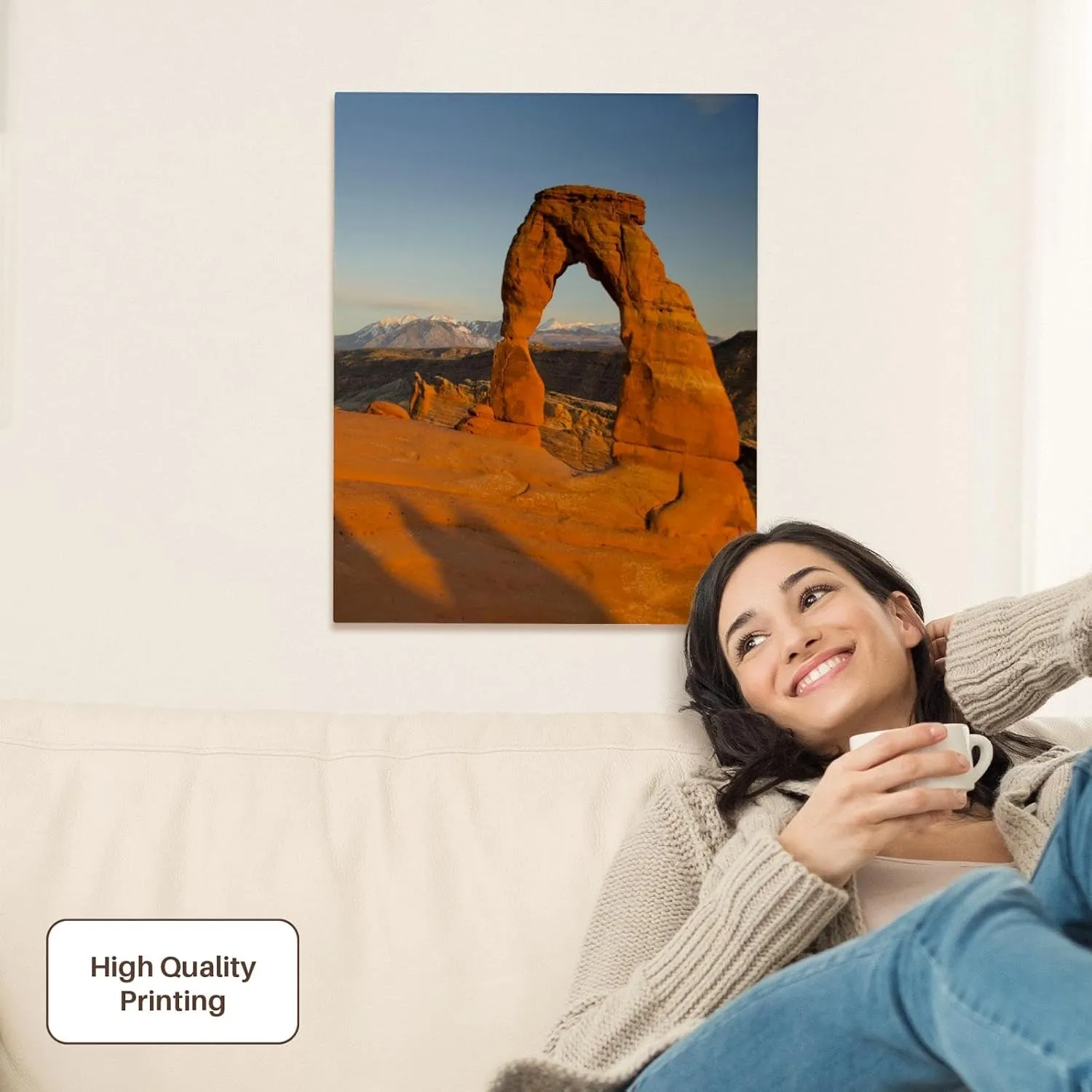 3dRose, Delicate Arch, Arches National Park, Utah, USA - US45 RSC0021 - Roddy Scheer, Museum Grade Canvas Wrap 16x20