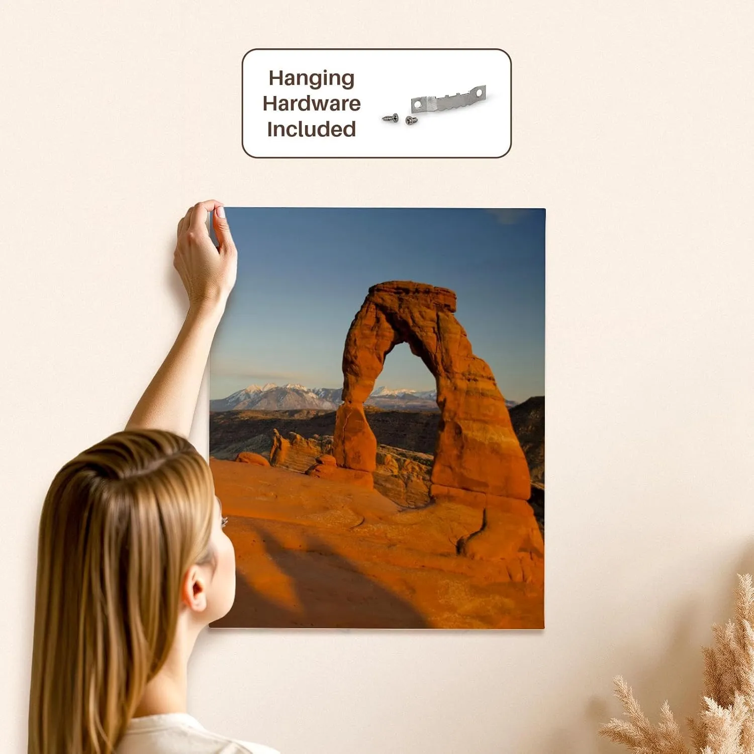 3dRose, Delicate Arch, Arches National Park, Utah, USA - US45 RSC0021 - Roddy Scheer, Museum Grade Canvas Wrap 16x20