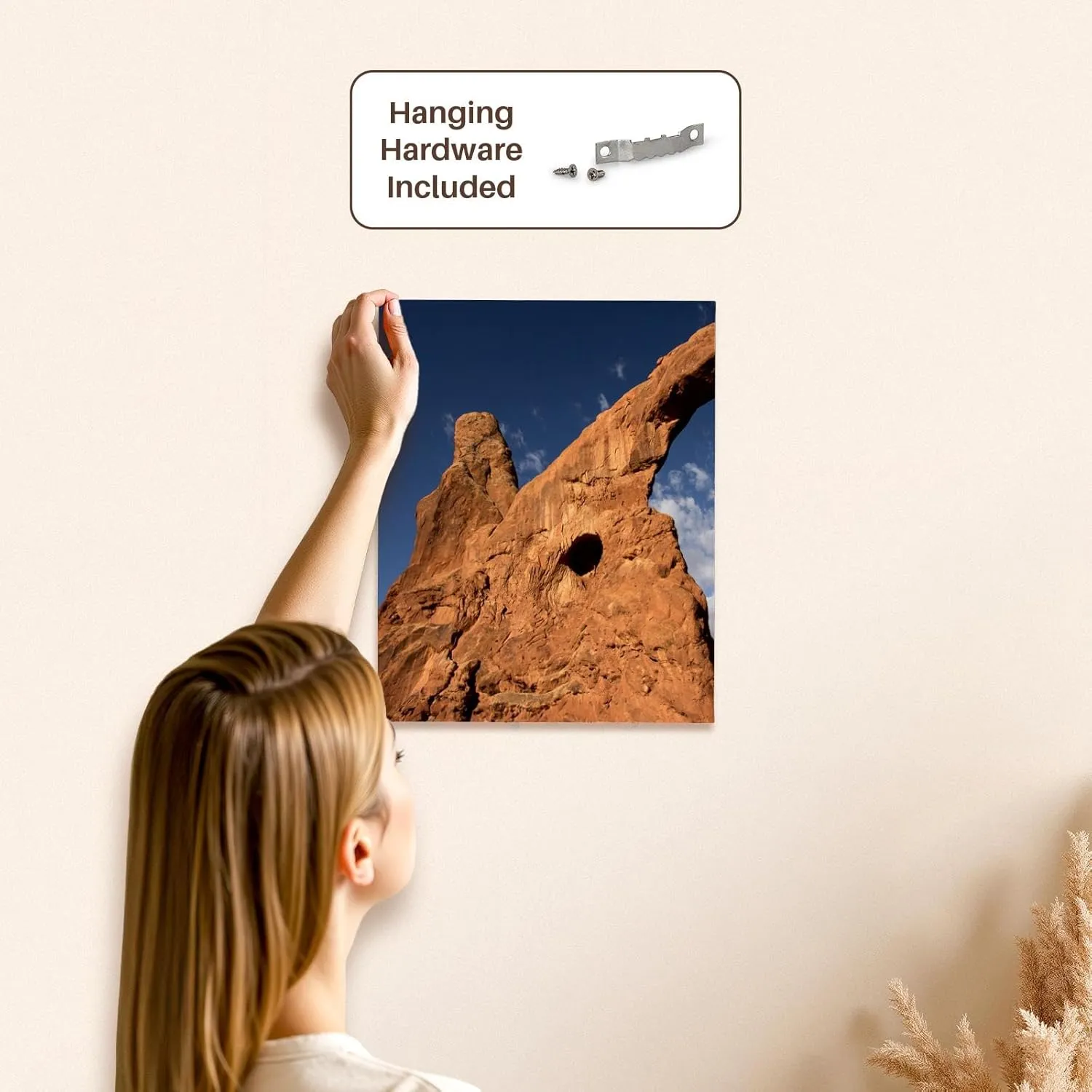 3dRose, Early morning, Turret Arch, Arches National Park, Utah, Museum Grade Canvas Wrap 11x14
