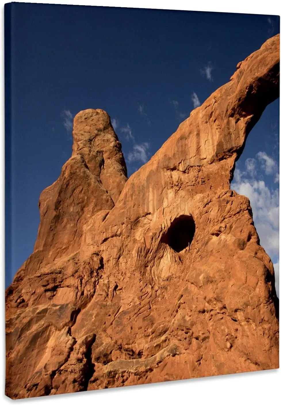 3dRose, Early morning, Turret Arch, Arches National Park, Utah, Museum Grade Canvas Wrap 11x14