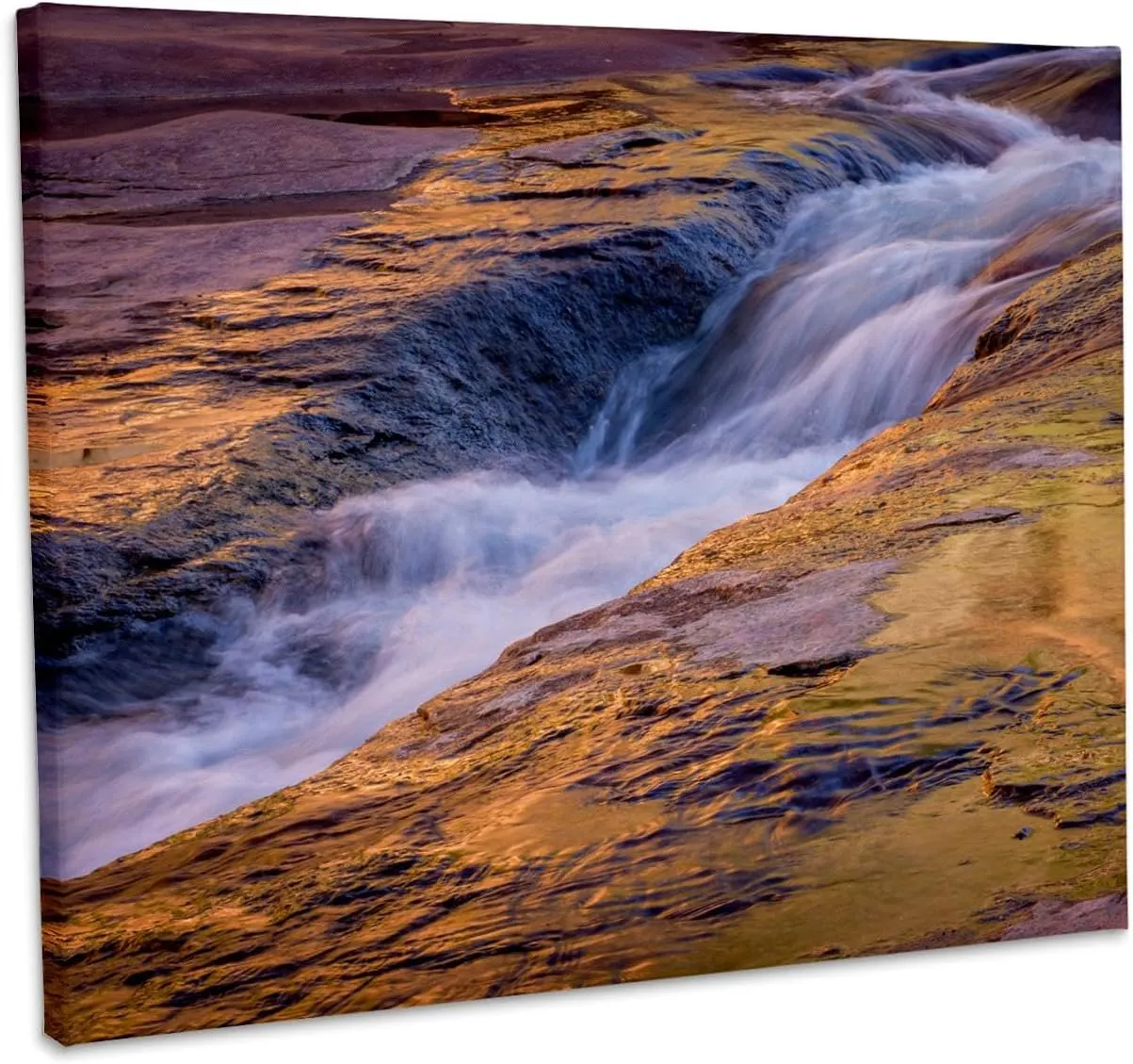 3dRose, Slide Rock State Park, Oak Creek, Sedona, Arizona, Museum Grade Canvas Wrap 20x16