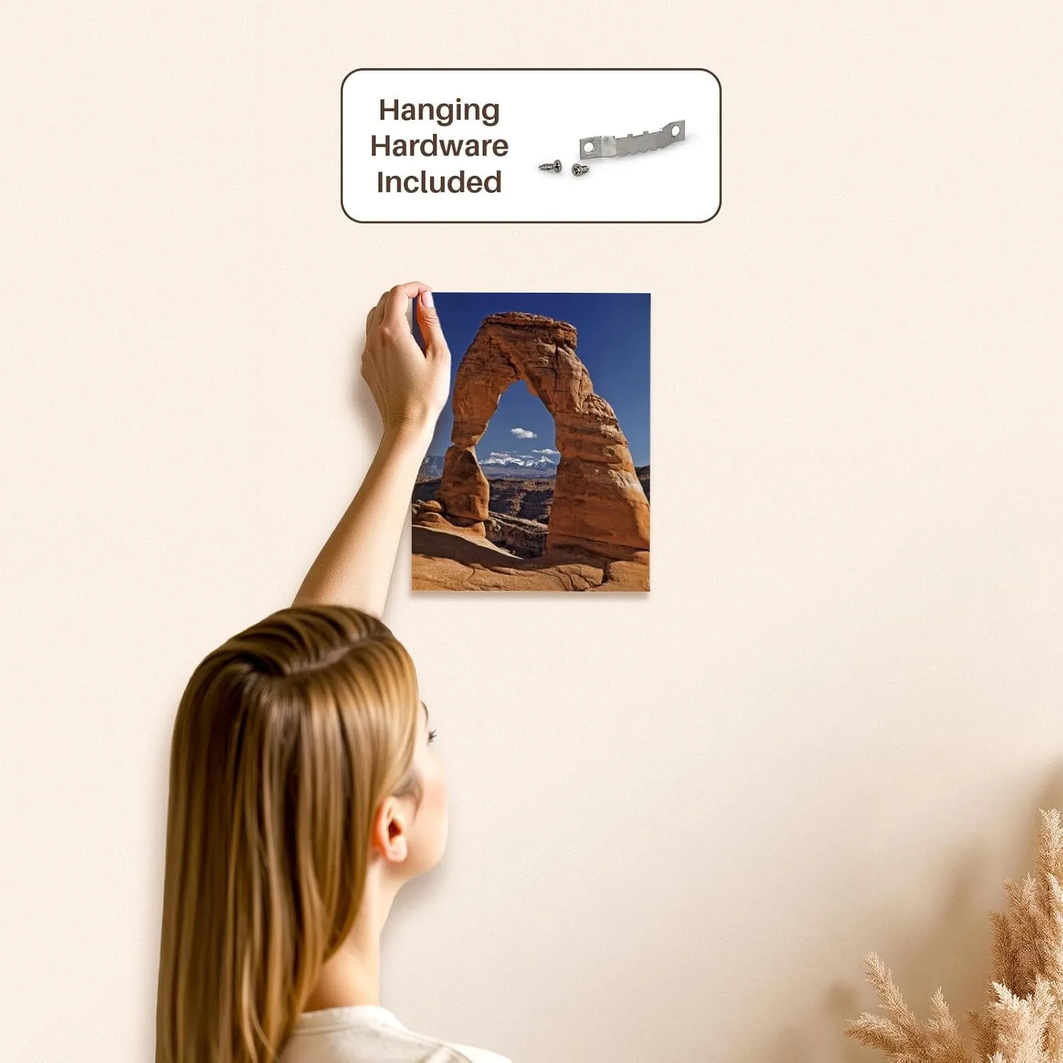 3dRose, Utah, Delicate Arch at Arches National Park - US45 RER0055 - Ric Ergenbright, Museum Grade Canvas Wrap 8x10