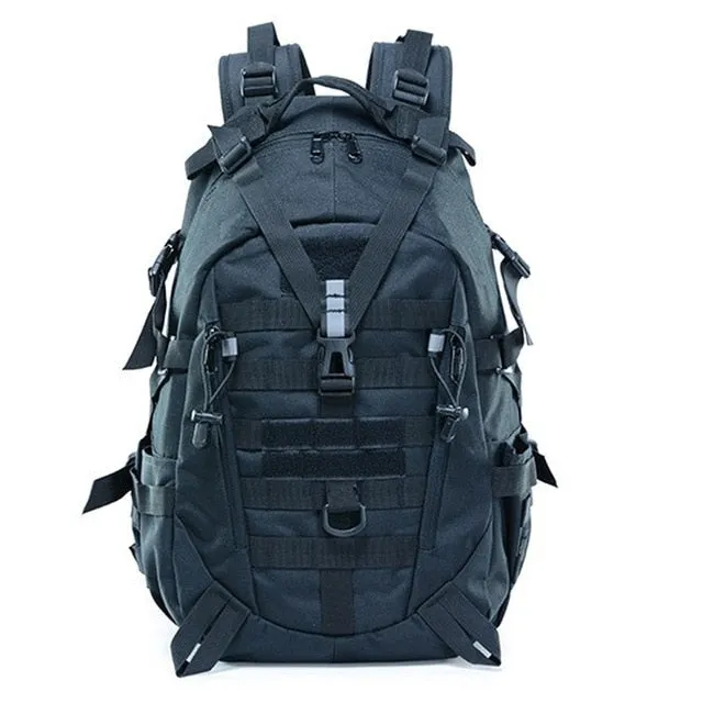40L 15L Camping Backpack Military Bag Men Travel Bags Tactical Army Molle Climbing Rucksack Hiking Outdoor Sac De Sport XA714WA