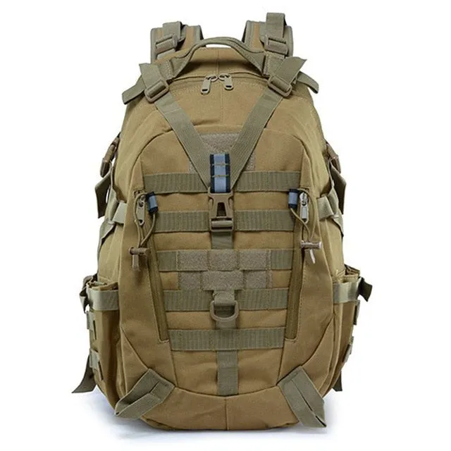 40L 15L Camping Backpack Military Bag Men Travel Bags Tactical Army Molle Climbing Rucksack Hiking Outdoor Sac De Sport XA714WA