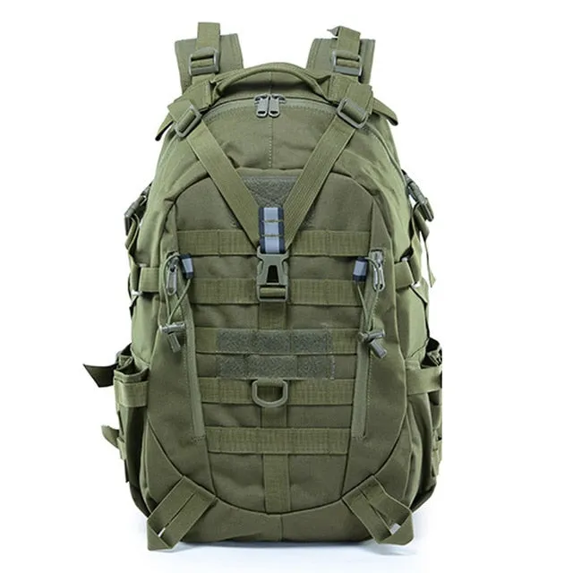 40L 15L Camping Backpack Military Bag Men Travel Bags Tactical Army Molle Climbing Rucksack Hiking Outdoor Sac De Sport XA714WA