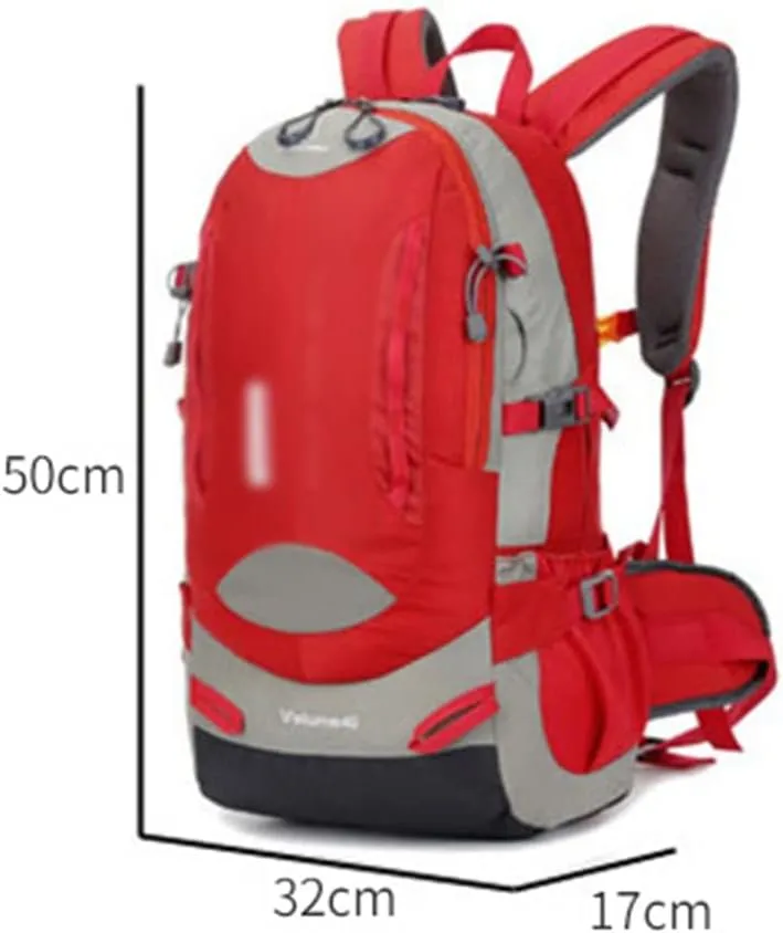 40L Camping Mountaineering Backpack Hiking Backpack Travel Bag Multifunctional Outdoor Backpack(D)