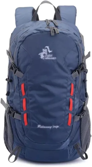 40L Travel Backpack Large Capacity Men's Women's Backpack Camping Hiking Sports Bag(C)