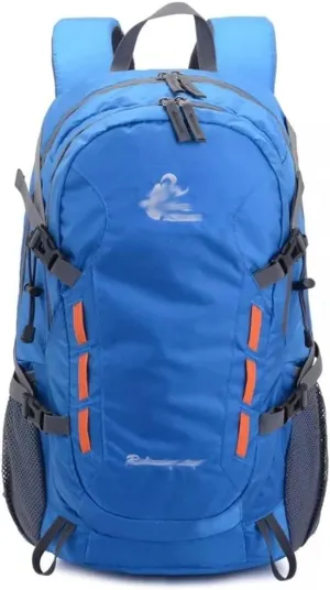40L Travel Backpack Large Capacity Men's Women's Backpack Camping Hiking Sports Bag(E)