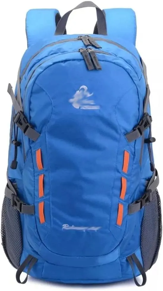 40L Travel Backpack Large Capacity Men's Women's Backpack Camping Hiking Sports Bag(E)