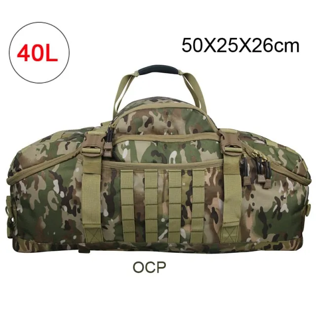 40L|60L|70L Tactical Waterproof Backpack