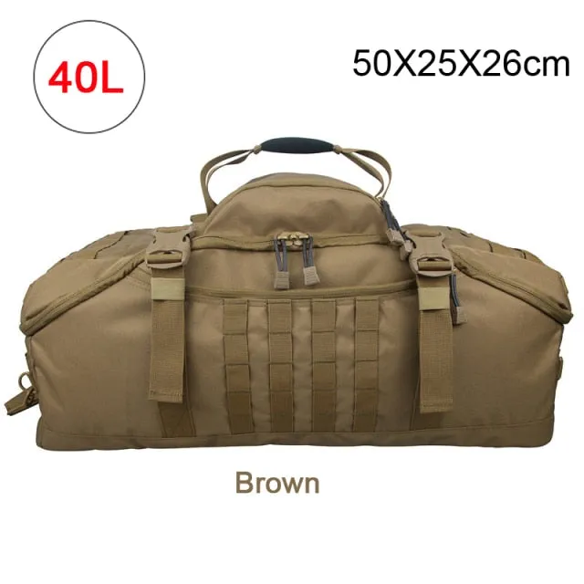 40L|60L|70L Tactical Waterproof Backpack