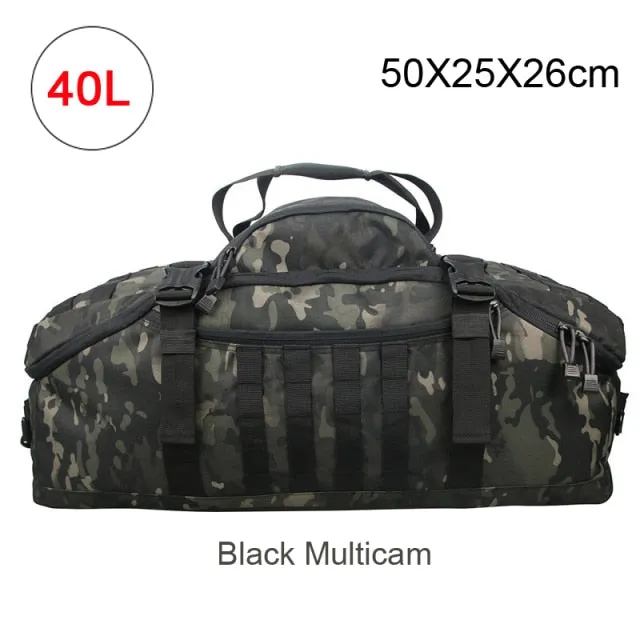 40L|60L|70L Tactical Waterproof Backpack