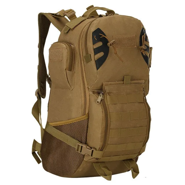 45L Military Backpack Tactical Rucksack Camping Hiking Bag Travel Sports Climbing Army Bags Molle Hunting Molle Outdoor XA943A