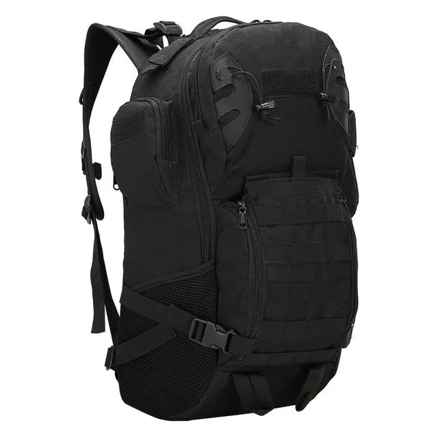 45L Military Backpack Tactical Rucksack Camping Hiking Bag Travel Sports Climbing Army Bags Molle Hunting Molle Outdoor XA943A