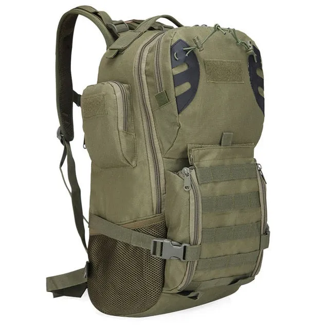 45L Military Backpack Tactical Rucksack Camping Hiking Bag Travel Sports Climbing Army Bags Molle Hunting Molle Outdoor XA943A