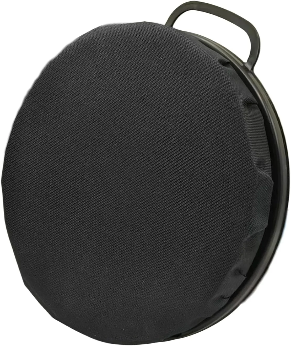 5 Gallon Bucket Seat Lid,Swivel Seat Cushion Bucket Seat Lid for Fishing, Gardening, Hunting and Camping（Black）