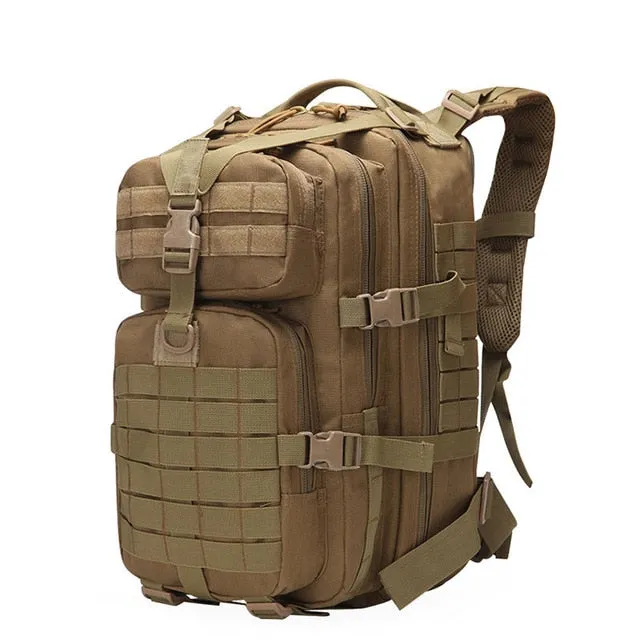 50L Large Capacity Tactical Backpack Military Army Molle Bag Outdoor EDC Assault Pack for Trekking Camping Hunting Bag