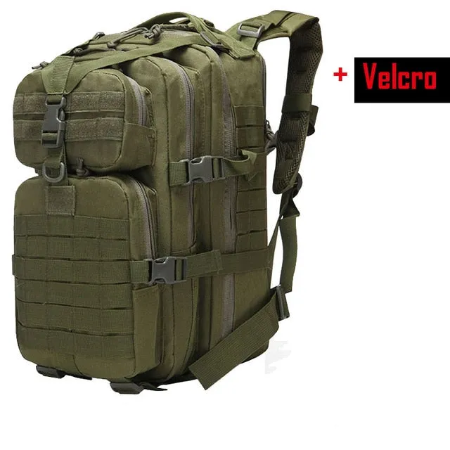 50L Large Capacity Tactical Backpack Military Army Molle Bag Outdoor EDC Assault Pack for Trekking Camping Hunting Bag
