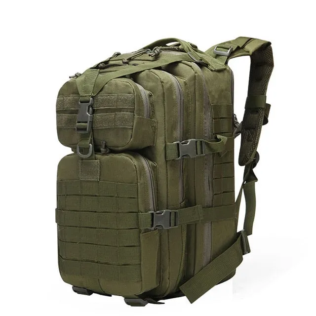 50L Large Capacity Tactical Backpack Military Army Molle Bag Outdoor EDC Assault Pack for Trekking Camping Hunting Bag