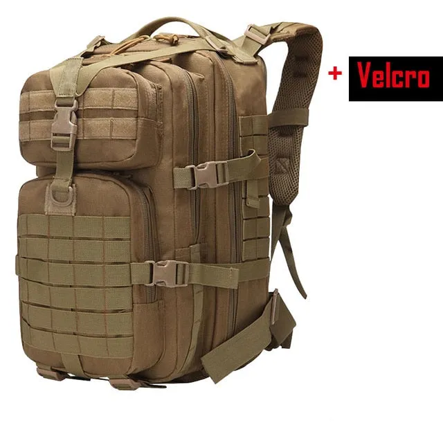 50L Large Capacity Tactical Backpack Military Army Molle Bag Outdoor EDC Assault Pack for Trekking Camping Hunting Bag