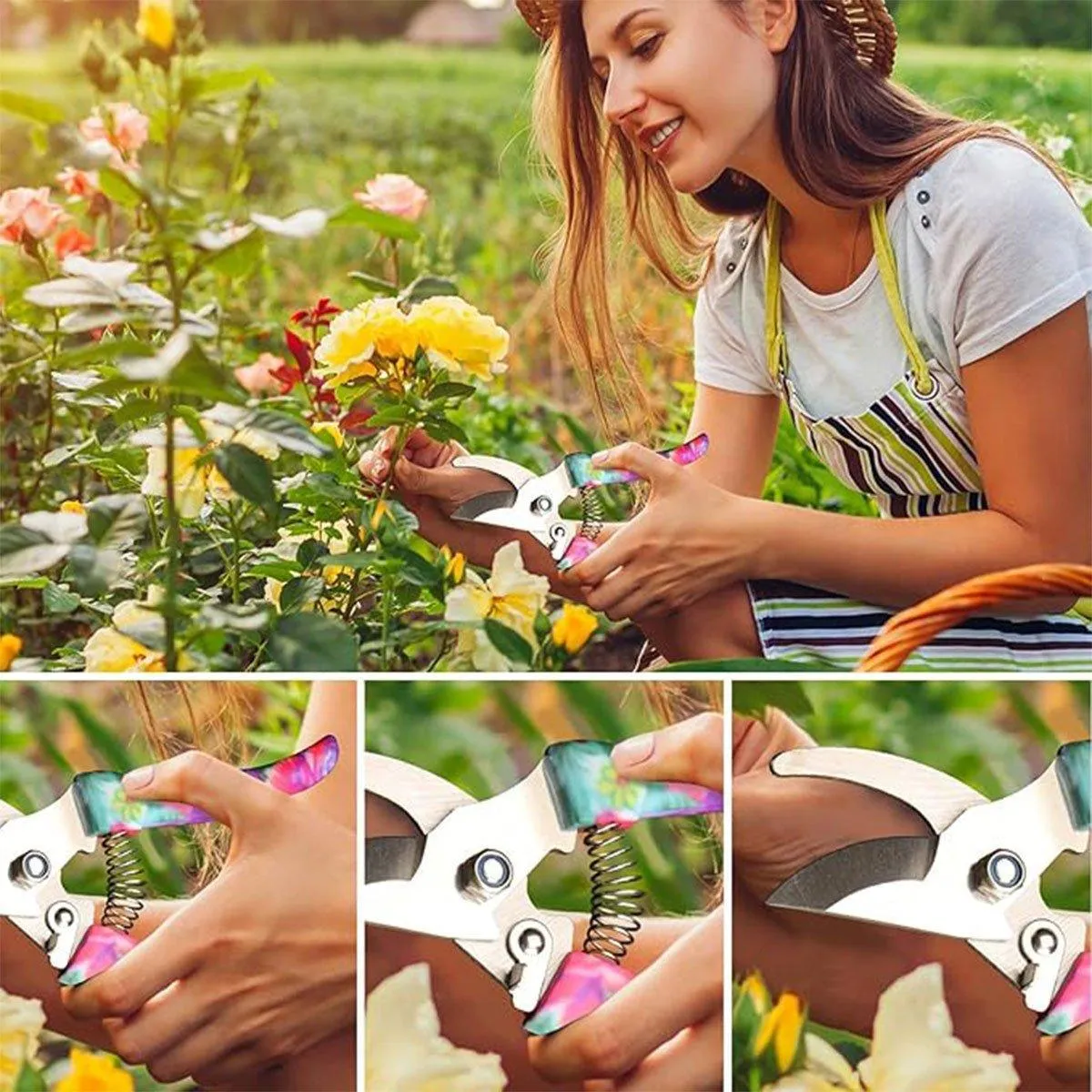 5/10PCS Garden Tools Planting Weeding Watering Flower Bonsai Shovel Hand Tools