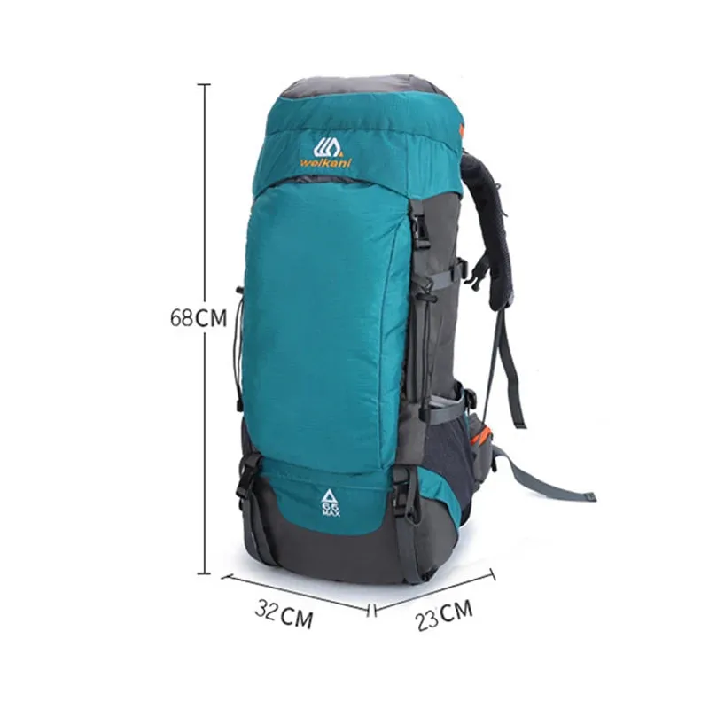 65L Camping Backpack For Hiking Climbing