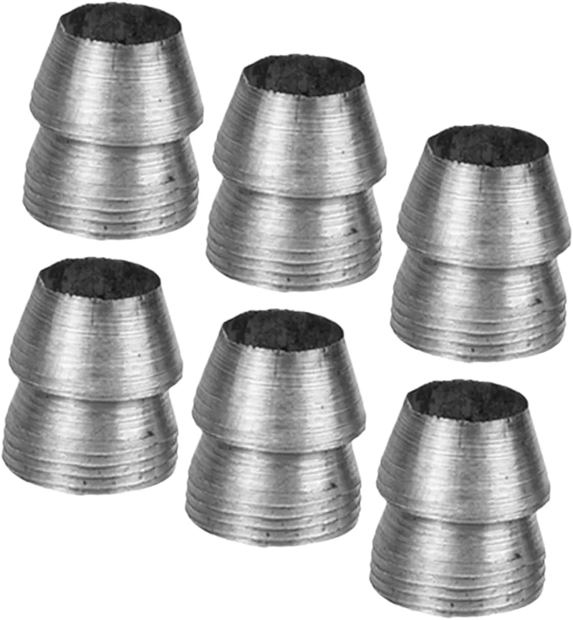 6pcs Iron Taper Wedges for Axe Replacement and Hammer Handle Reinforcement Durable and Sturdy Gardening Tools for Outdoor Pruning Chopping and DIY Projects