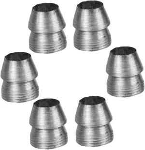 6pcs Iron Wedge for Axe Handle Installation Durable Wedges for Outdoor Gardening Handicraft Ergonomic Design for Easy Use Maneuverability