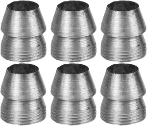 6pcs Iron Wedges for Axe Replacement Hammer Handle Reinforcement Ergonomic Outdoor Gardening Tool for Pruning Chopping Trimming Plants Durable Sturdy Design