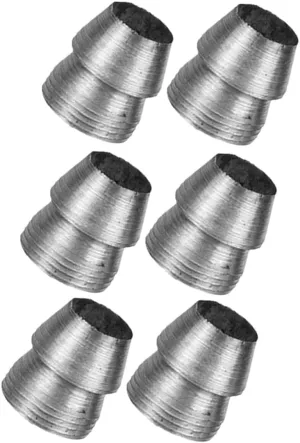6pcs Wedge for Hammer Iron Taper Wedges for Axe Handle Reinforcement Practical Gardening Tool for Safe and Efficient Outdoor Use