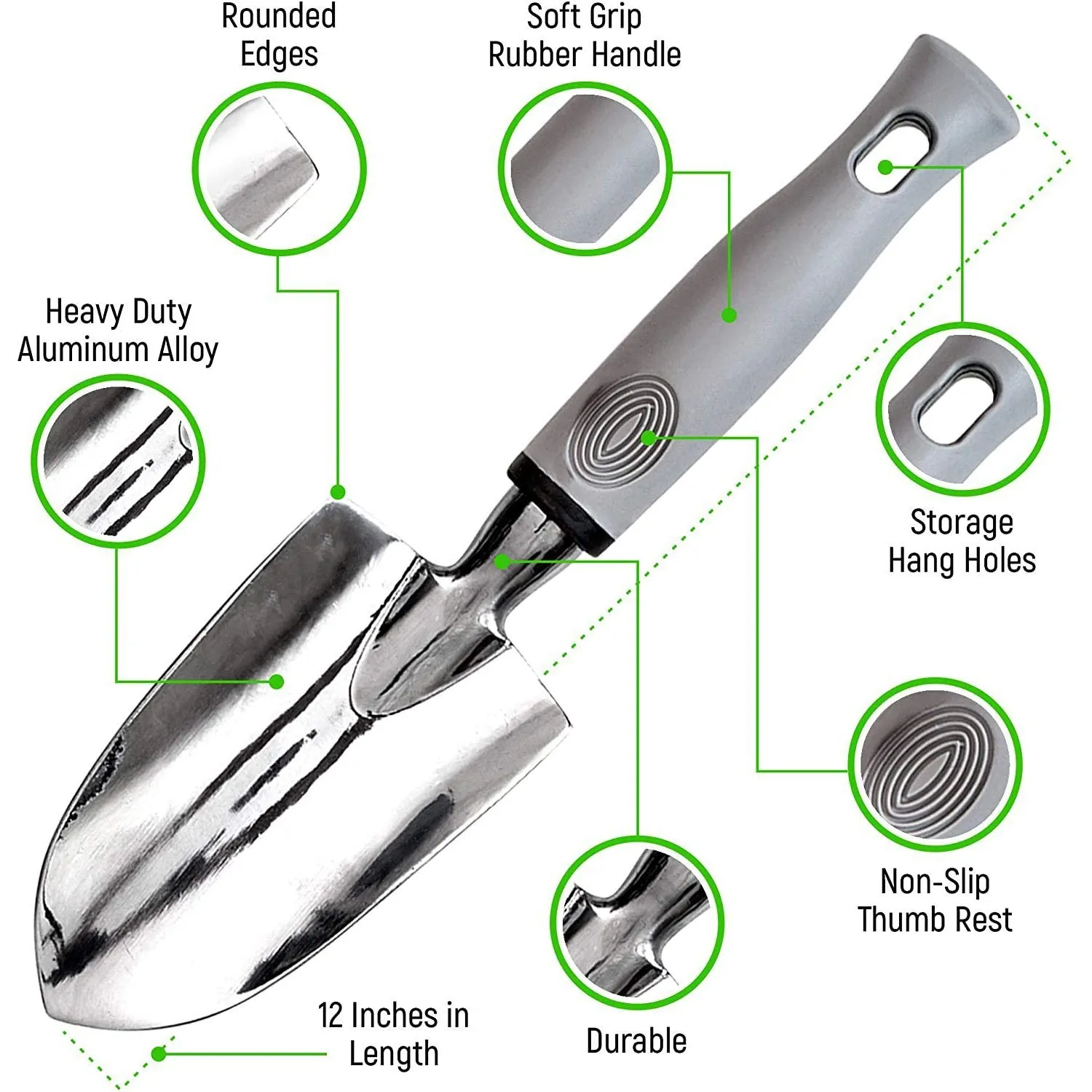 9-Piece: Heavy Duty Aluminum Alloy Gardening Tools Set