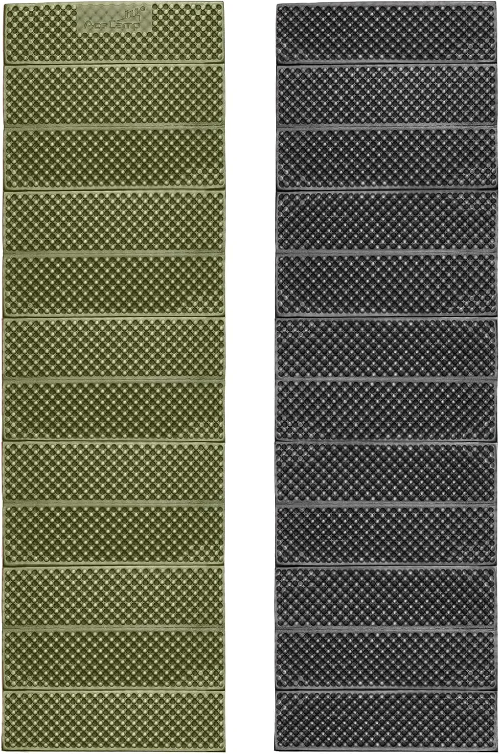 AceCamp Portable Foam Sleeping Pad, Full Length Accordion Sleeping Mat for Camping & Hiking, Lightweight, Soft & Compact Cushion for Sleeping Bag, Comfort, Tent, Rocky Terrain