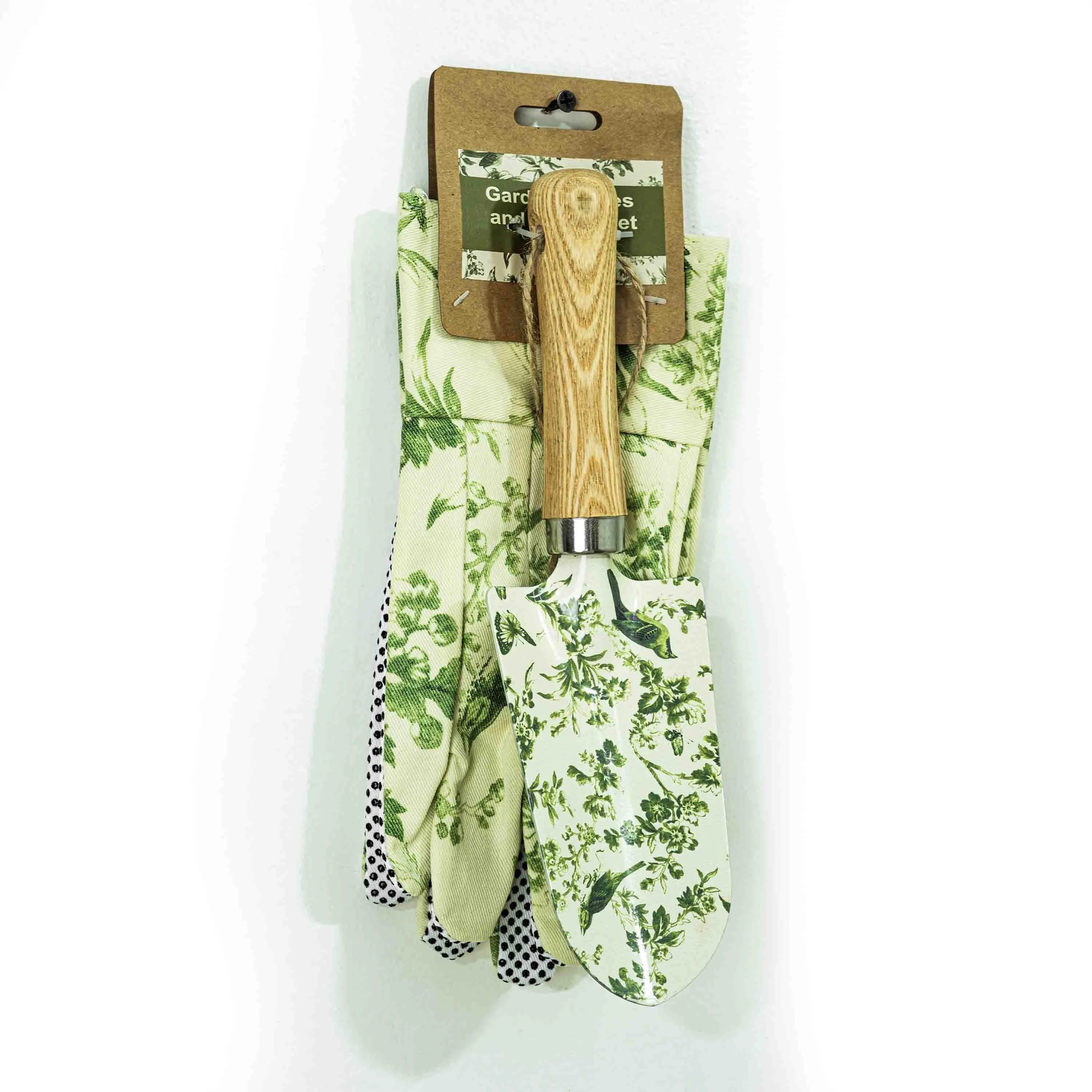 Adult Gloves And Trowel (Set of 2)