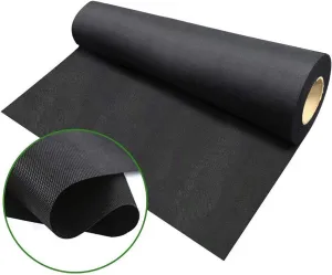Agfabric Weed Barrier Landscape Fabric WB30-3x50ft Heavy Non-Woven Ground Cover for Gardening Mat and Raised Bed, Eco-Friendly and Weed Control