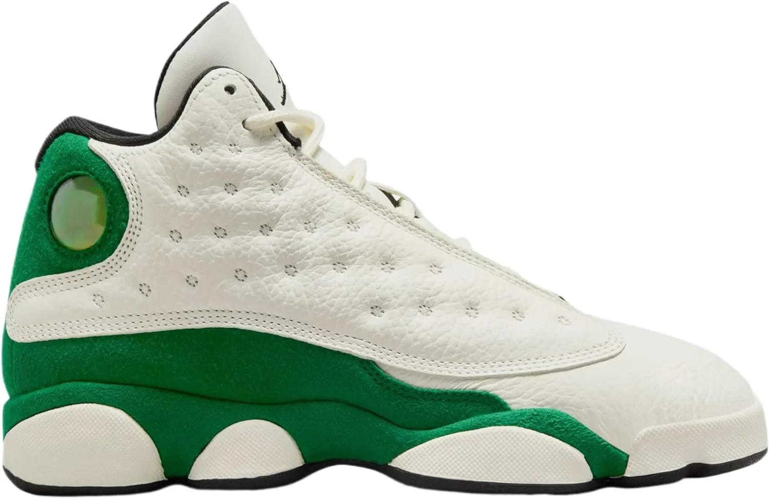 Air Jordan 13 Retro Court of Legends Grade School Lifestyle Shoes (Sail/Black/Pine Green)