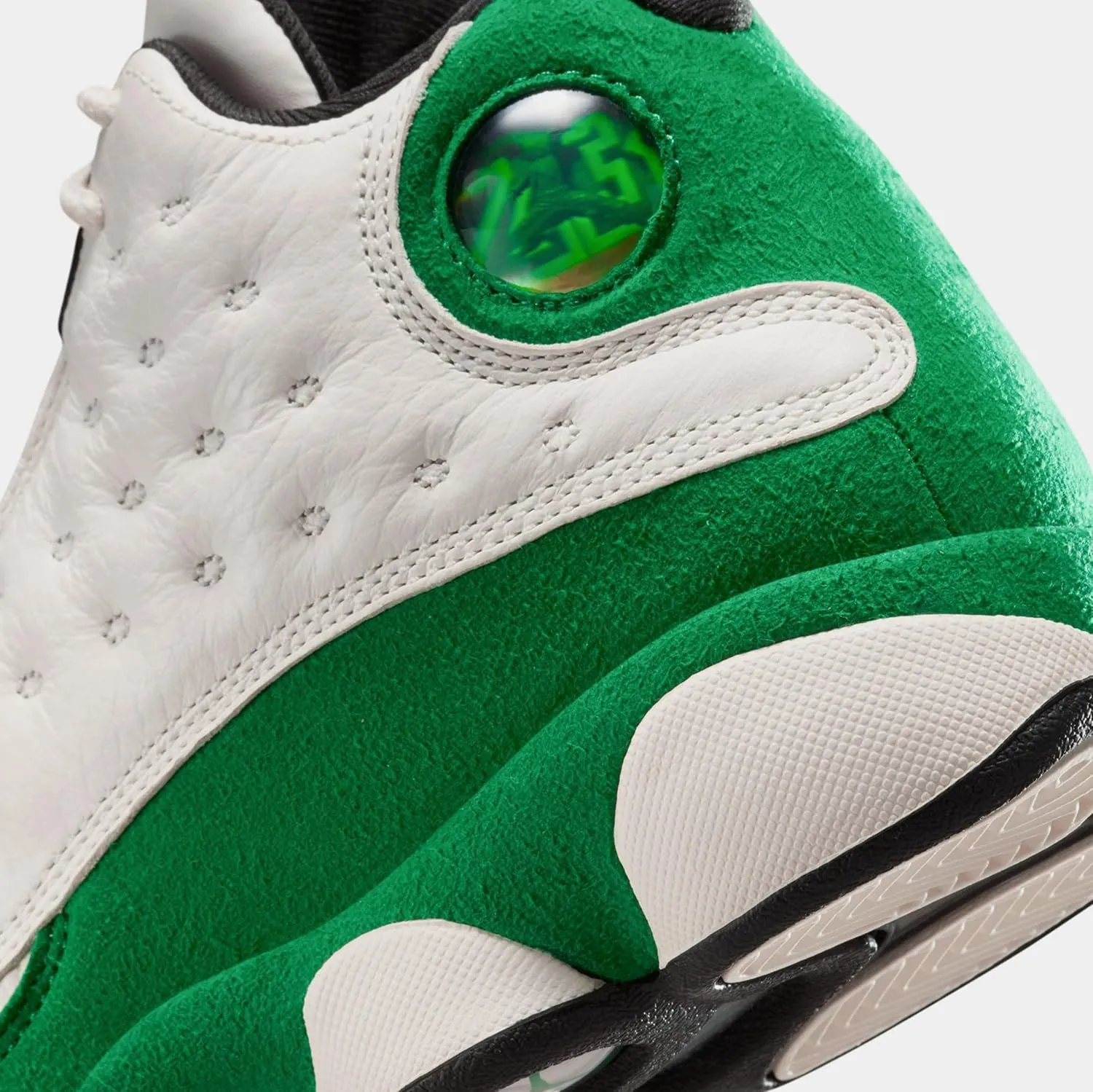 Air Jordan 13 Retro Court of Legends Grade School Lifestyle Shoes (Sail/Black/Pine Green)